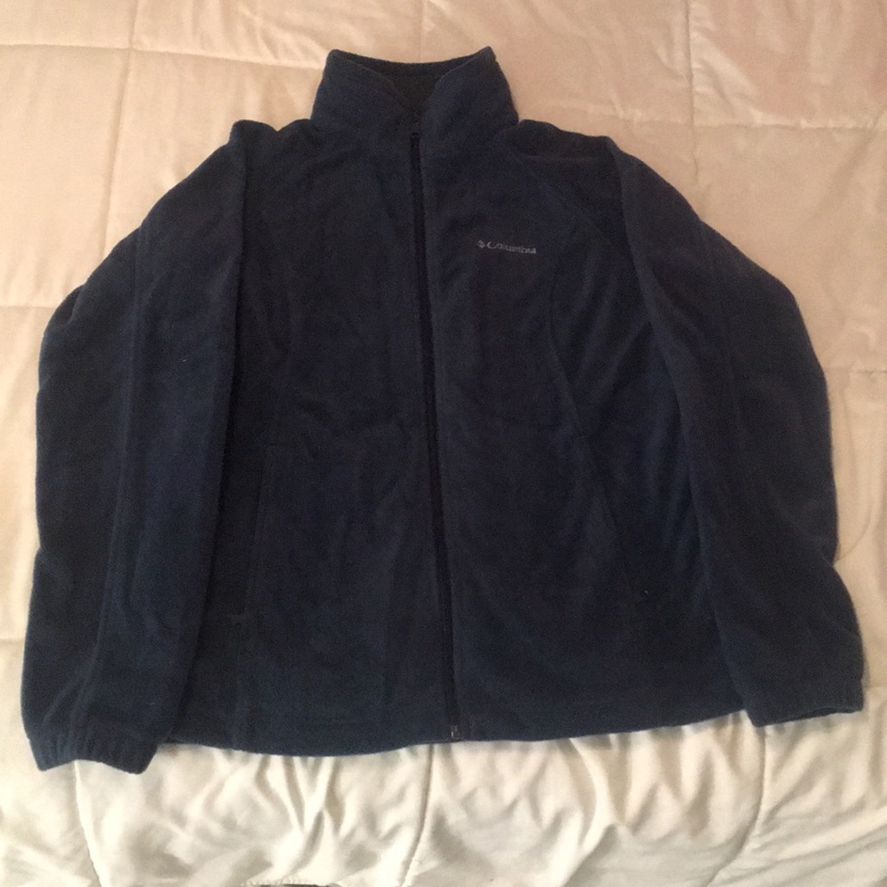 Columbia fleece jacket EUC